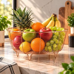 Corbeille à Fruits Acier Inoxydable