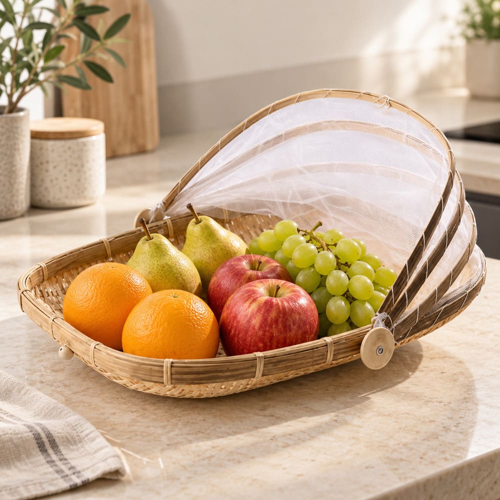 Corbeille à Fruits Anti-Insectes