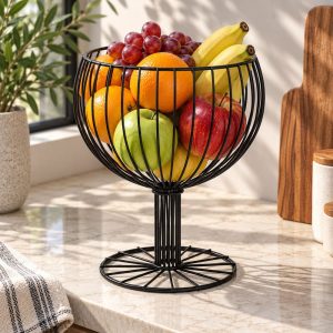 Corbeille à Fruits Design Acier
