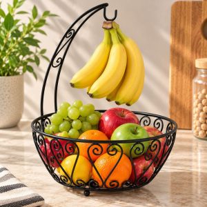 Corbeille à Fruits Forme Bananier