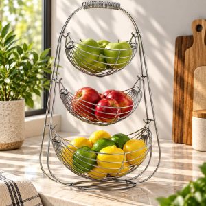 Corbeille à Fruits Hamac Inox