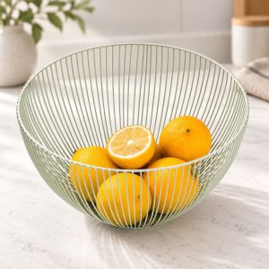 Corbeille à Fruits Verte Design