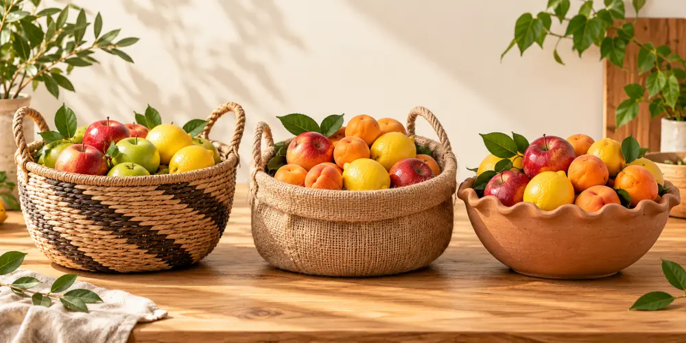 Corbeilles à fruits originales