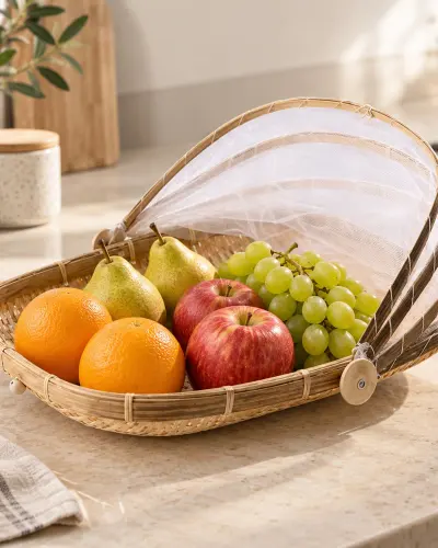 Corbeille à Fruits Anti-Insectes
