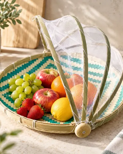 Corbeille à Fruits Avec Moustiquaire